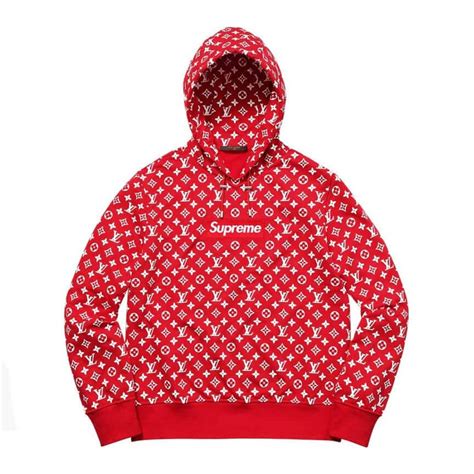 bluza supreme bogo box v louis vuitton|supreme x louis vuitton hoodie.